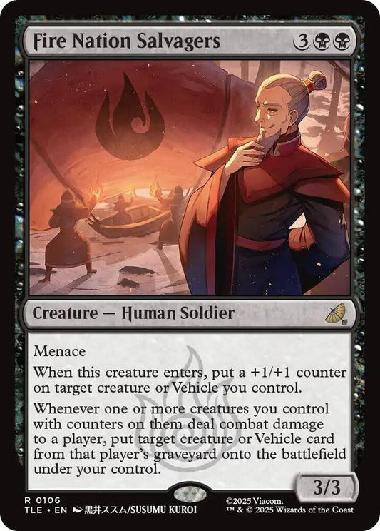 Fire Nation Salvagers #106 FOIL Avatar: The Last Airbender: Eternal Legal