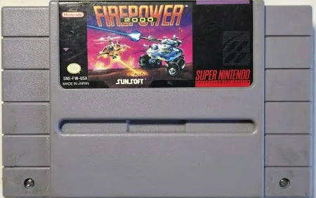 SNES Firepower 2000 (Label Damage)