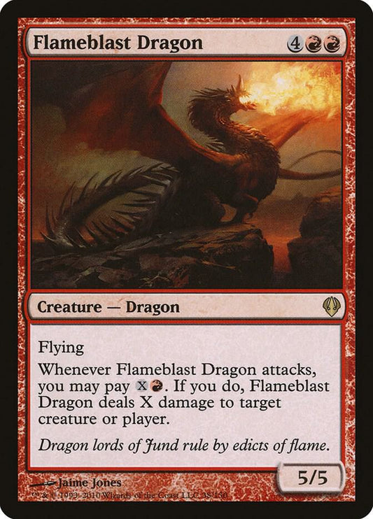 Flameblast Dragon #38 Archenemy