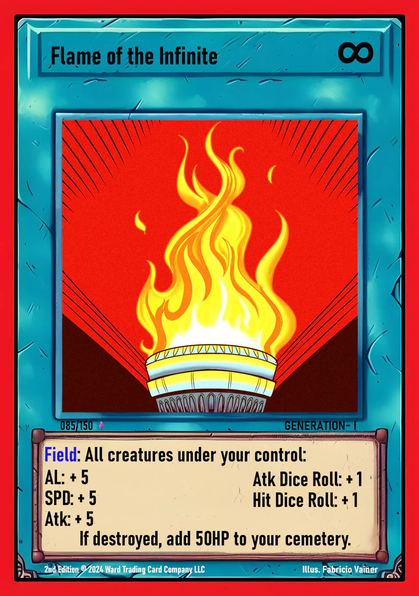 Flame of the Infinite #85 Ward Gen I