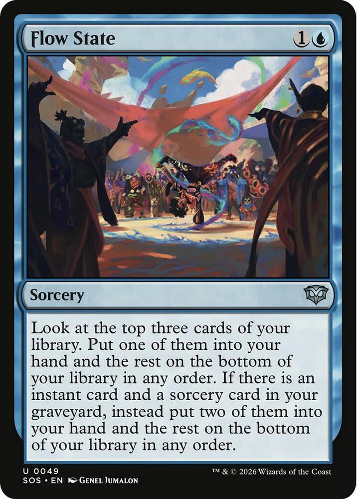 Flow State #49 FOIL Secrets of Strixhaven