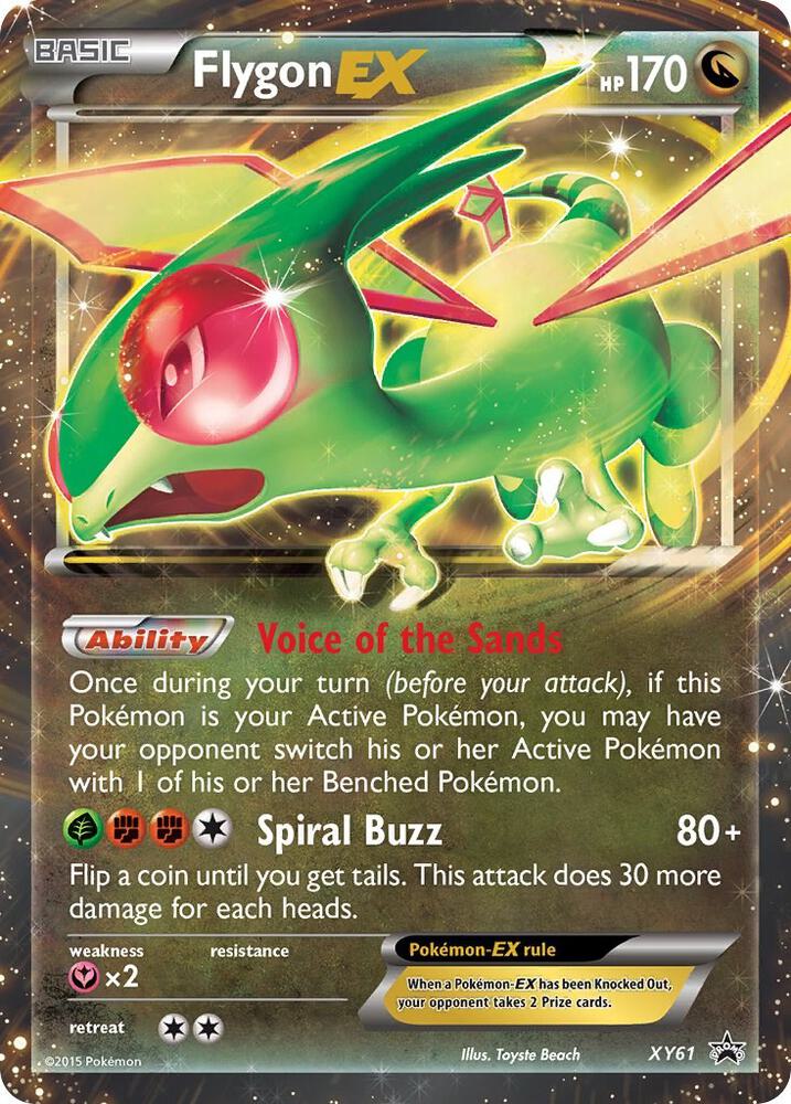 Flygon EX #XY61 XY Promos