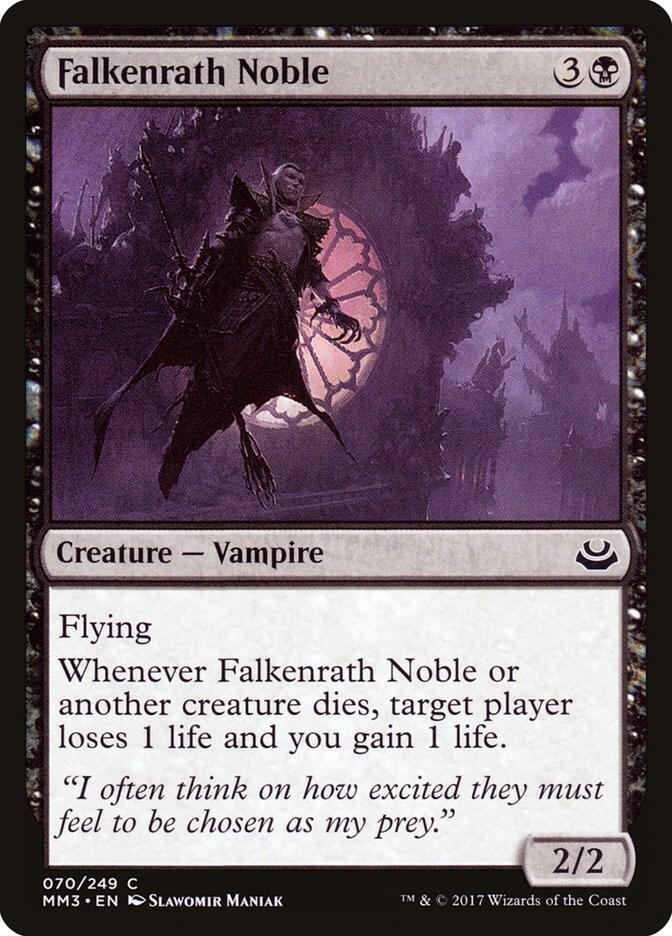 Falkenrath Noble #70 FOIL Modern Masters 2017