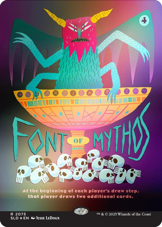 Font of Mythos #2075 FOIL Secret Lair Drop Series