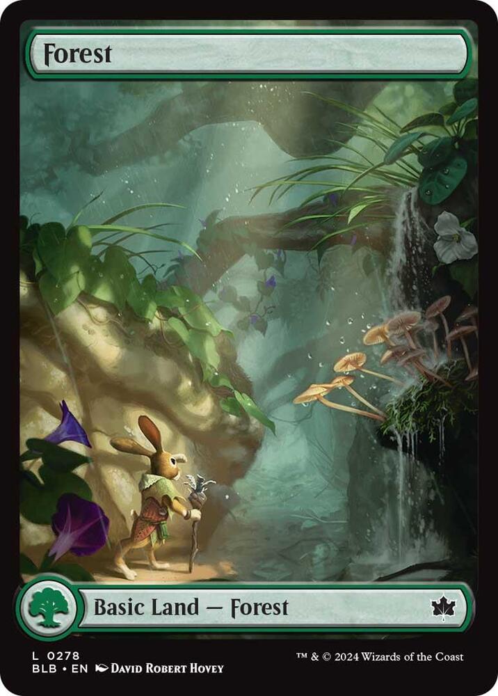 Forest #278 FOIL Bloomburrow