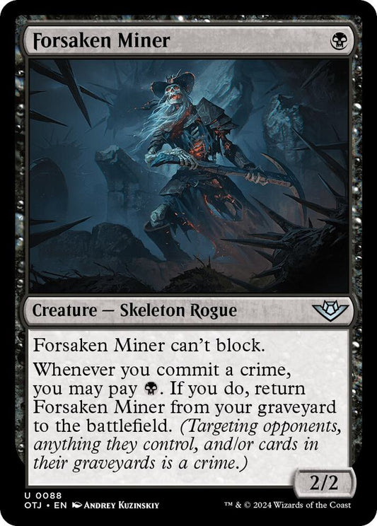 Forsaken Miner #88 FOIL Outlaws of Thunder Junction