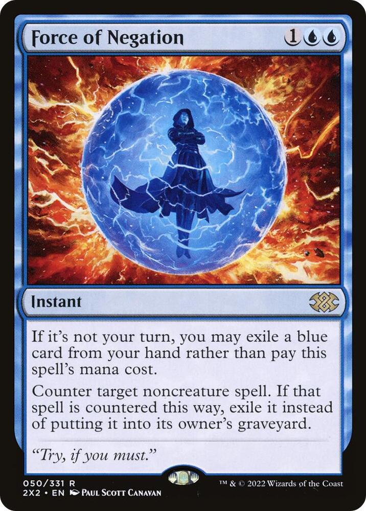 Force of Negation #50 Double Masters 2022
