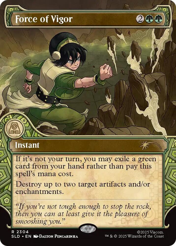 Force of Vigor #2304 Secret Lair Drop Series