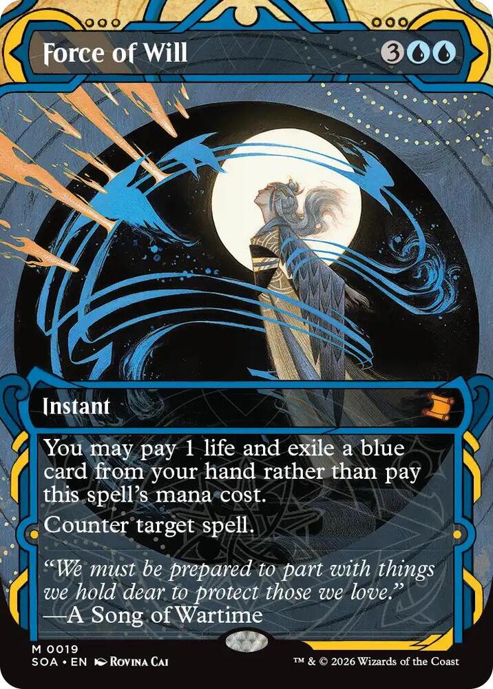 Force of Will #19 Secrets of Strixhaven Mysticlal Archive