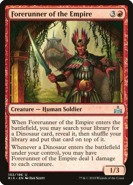 Forerunner of the Empire #102 Rivals of Ixalan