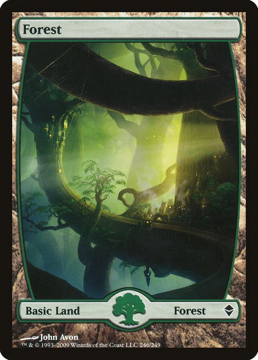 Forest #246 (Full Art) Zendikar