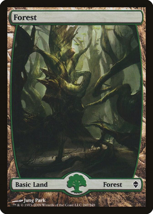 Forest #247 (Full Art) Zendikar