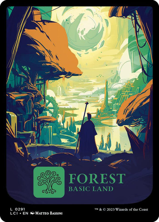 Forest #291 The Lost Caverns of Ixalan