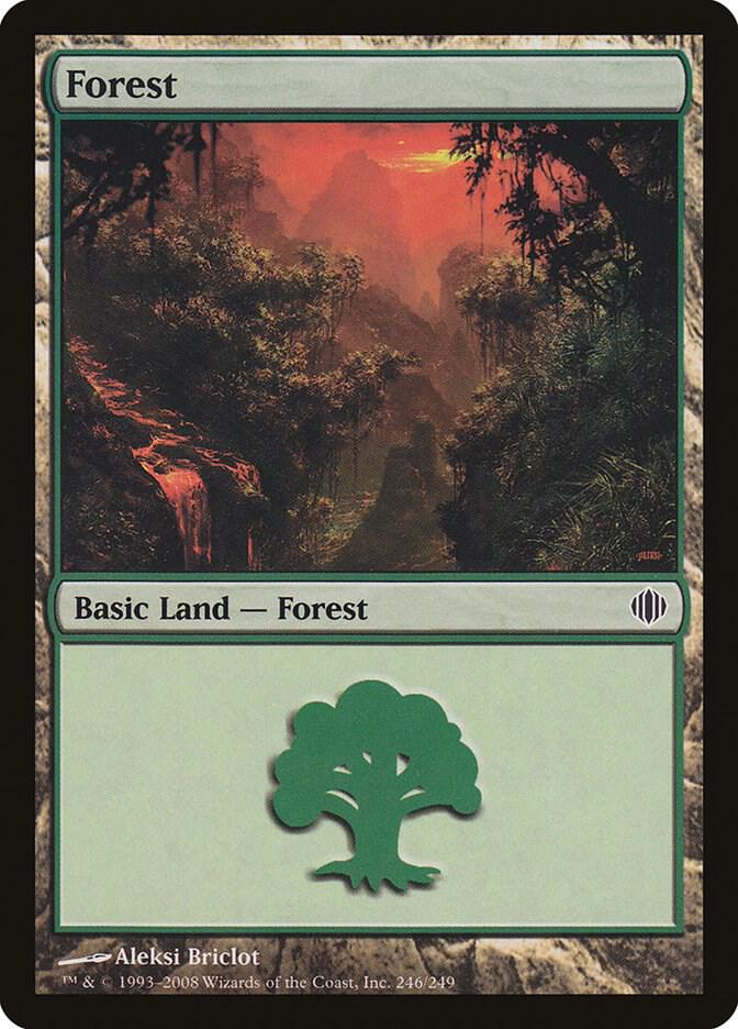 Forest #246 Shards of Alara