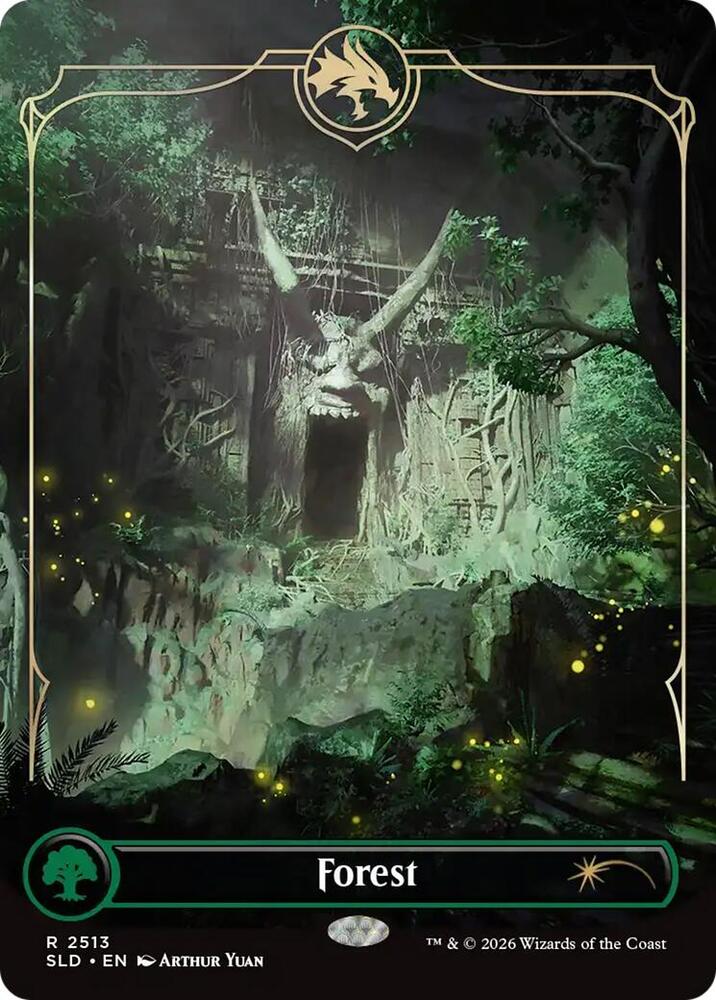 Forest #2513 FOIL Secret Lair Drop Series