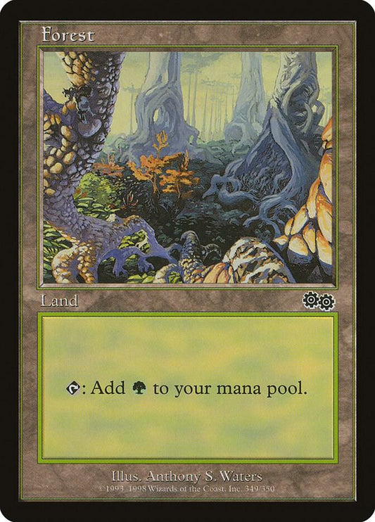 Forest #349 Urza's Saga