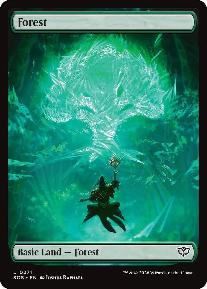 Forest #271 FOIL Secrets of Strixhaven
