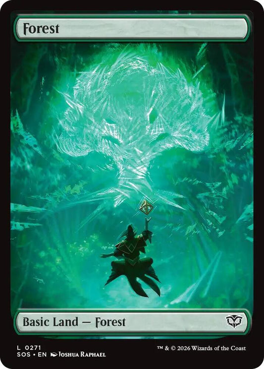 Forest #271 FOIL Secrets of Strixhaven