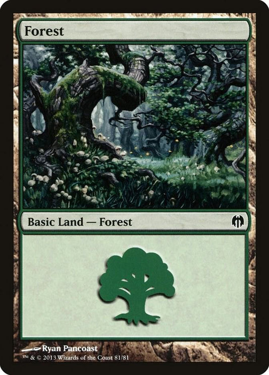 Forest #81 Duel Decks: Heroes vs. Monsters