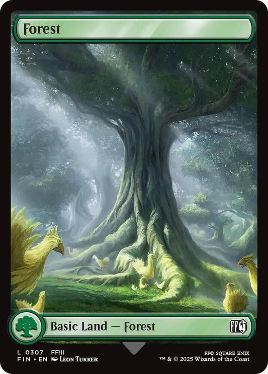 Forest #307 FOIL Final Fantasy