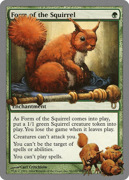 Form of the Squirrel #96 Unhinged