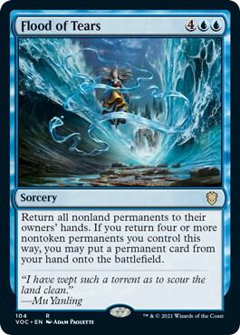 Flood of Tears #104 Commander: Innistrad: Crimson Vow