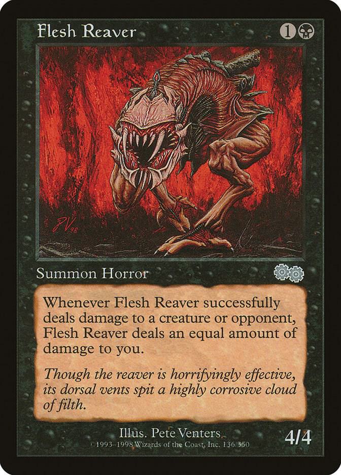 Flesh Reaver #136 Urza's Saga