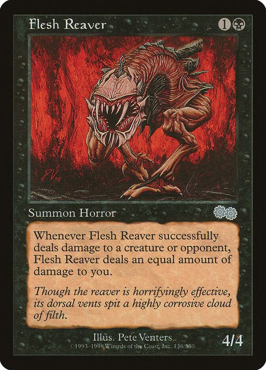 Flesh Reaver #136 Urza's Saga