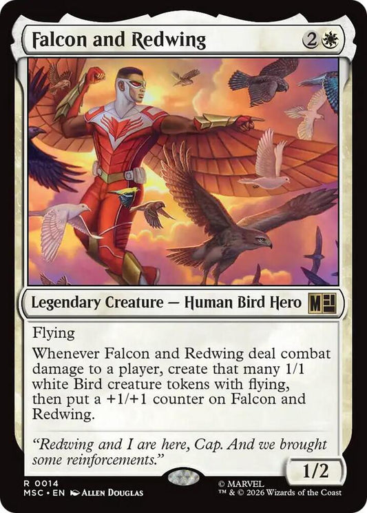 Falcon and Redwing #14 Commander: Marvel Super Heroes