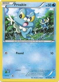 Froakie #46 REVERSE HOLOFOIL XY - BREAKthrough