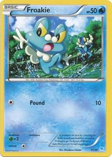 Froakie #23 XY Trainer Kit: Pikachu Libre & Suicune
