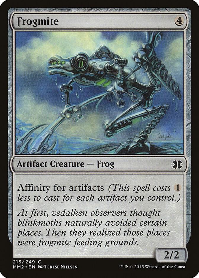 Frogmite #215 FOIL Modern Mastes 2015