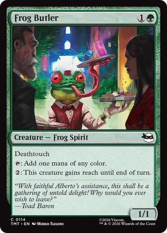 Frog Butler #114 Teenage Mutant Ninja Turtles
