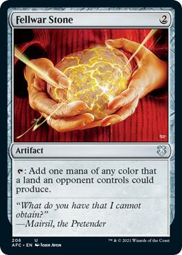 Fellwar Stone #206 Commander: Adventures in the Forgotten Realms