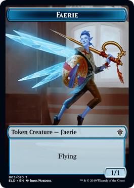 Faerie Token #5 Throne of Eldraine