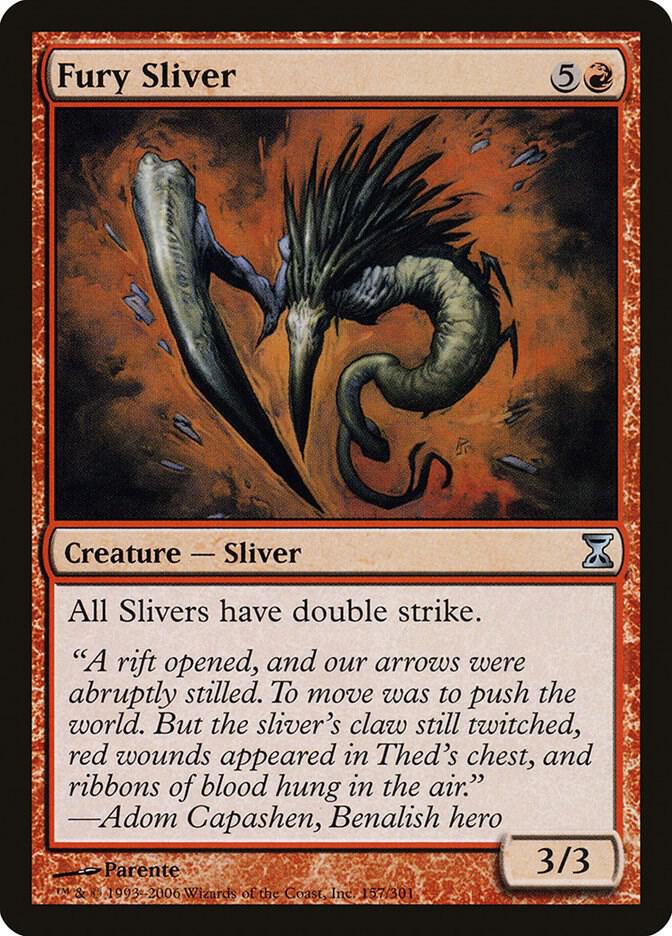 Fury Sliver #157 Time Spiral