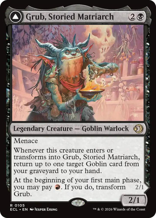 Grub, Storied Matriarch #105 FOIL Lorwyn Eclipsed