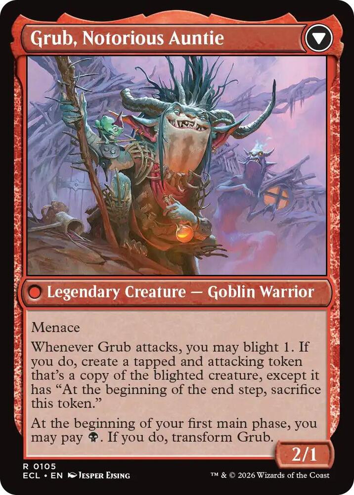 Grub, Storied Matriarch #105 FOIL Lorwyn Eclipsed