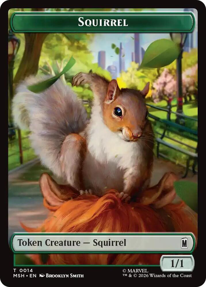 The Void #10 // Squirrel #14 Token Marvel Super Heroes