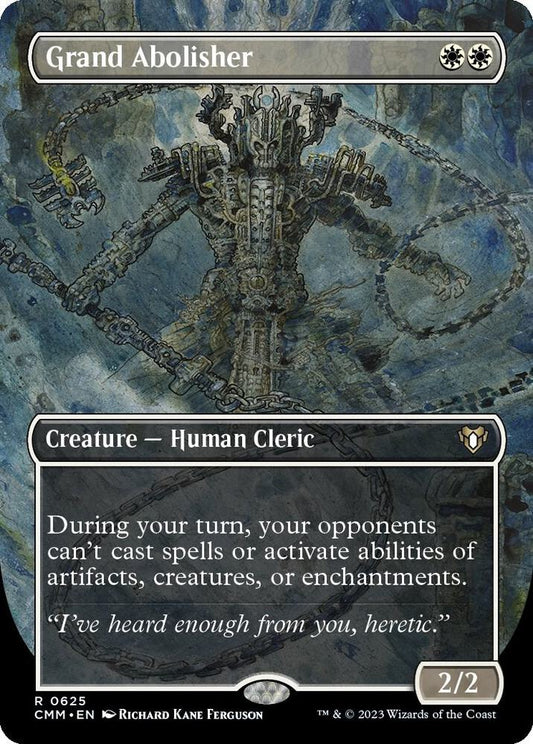 Grand Abolisher (Borderless) #625 Commander Masters