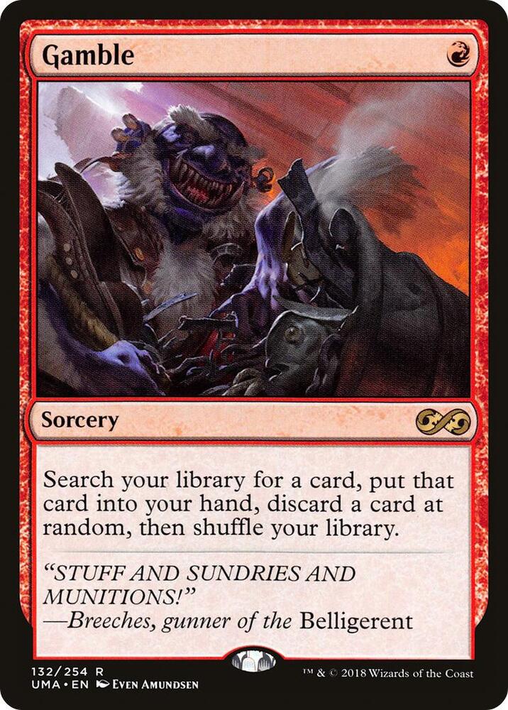 Gamble #132 FOIL Ultimate Masters