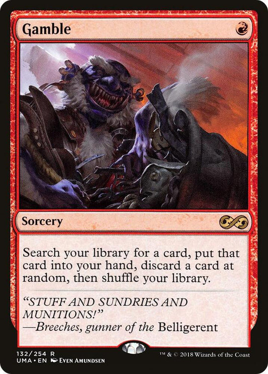 Gamble #132 FOIL Ultimate Masters