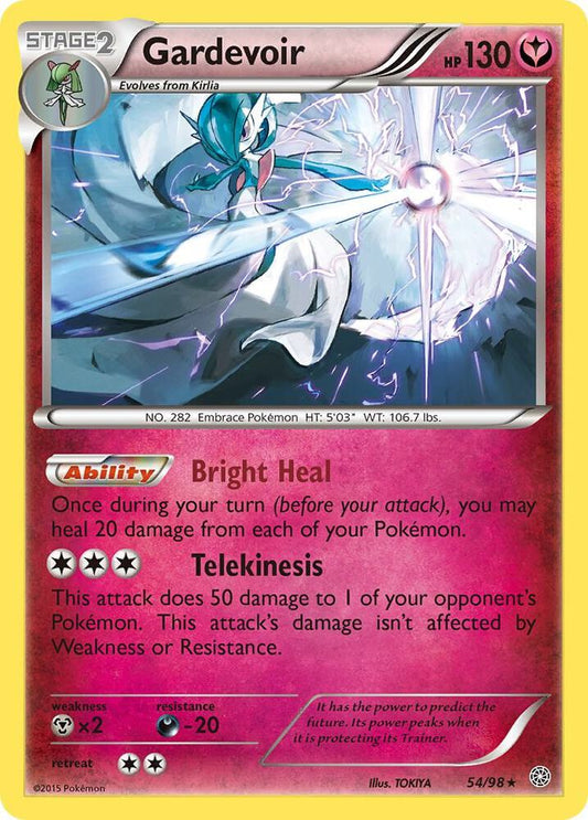 Gardevoir #54 REVERSE HOLOFOIL XY - Ancient Origins