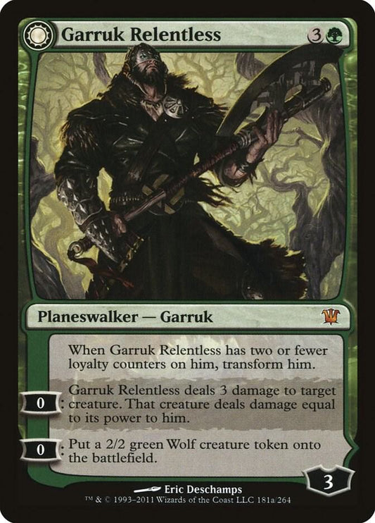 Garruk Relentless #181a Innistrad
