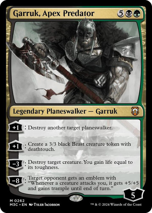 Garruk, Apex Predator #262 Commander: Modern Horizons 3