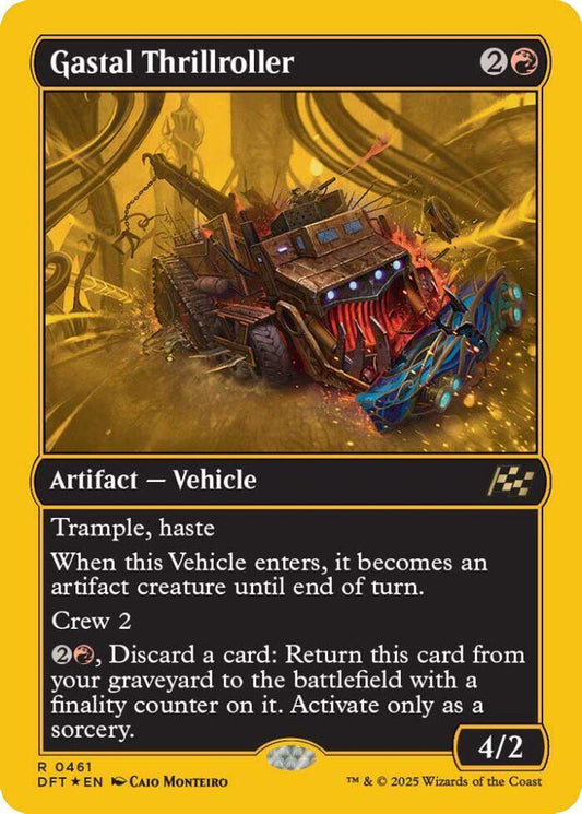 Gastal Thrillroller #461 (First-place FOIL) Aetherdrift