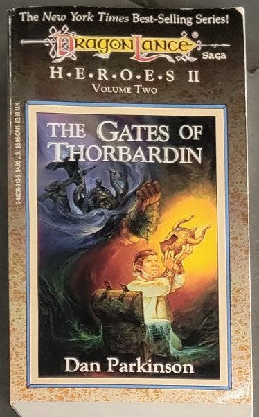 Gates of Thorbardin (Heroes II #2) (Dragonlance) - Parkinson, Dan (1990) 2nd printing