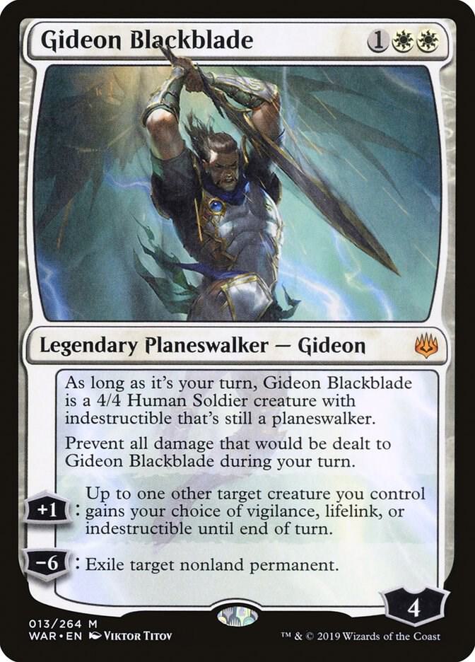 Gideon Blackblade #13 War of the Spark