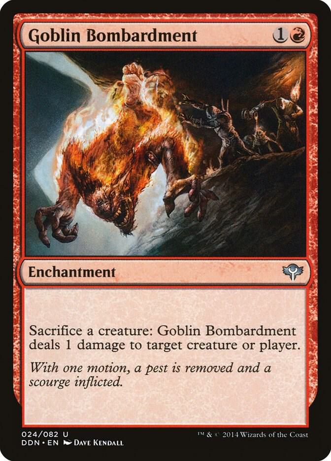 Goblin Bombardment #24 Duel Decks: Speed vs. Cunning