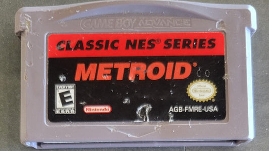 Game Boy Advance Classic NES Series Metroid